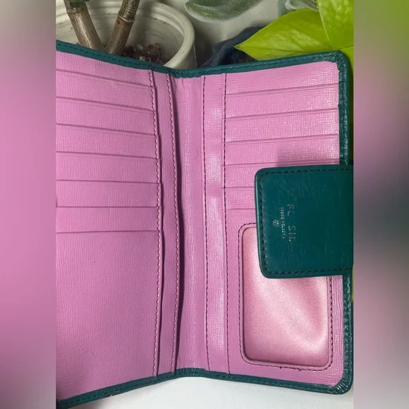 Fossil Teal and Dark Blue Wallet Duo - Picture 13 of 15